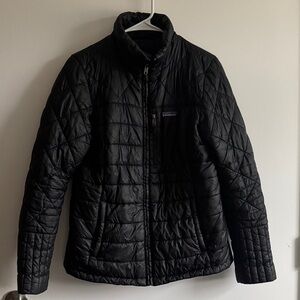 Patagonia Black Quilted Puffer Jacket